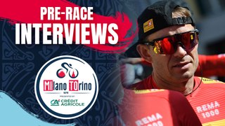 Milano-Torino 2024 | Pre-race interviews