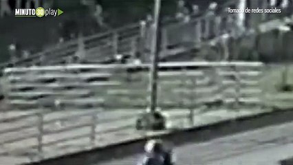El policía le lanzó el cono o no revelan video del accidente de Daniel Ibáñez en Bucaramanga
