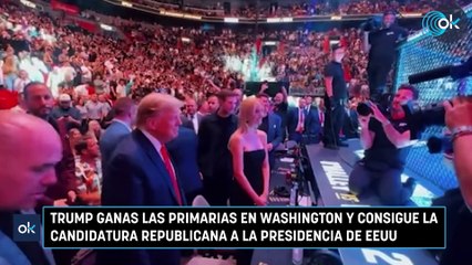 Trump ganas las primarias en Washington y consigue la candidatura republicana a la presidencia de EEUU