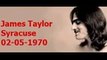 James Taylor - bootleg Live in Syracuse, NY, 02-05-1970
