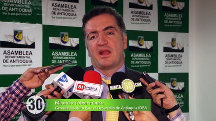 18-10-17 En segundo debate Asamblea aprobo recursos para proyectos hidroelectricos en Antioquia