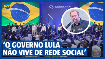 "O governo do presidente Lula não vive de narrativa, de rede social”, diz Alexandre Silveira