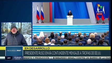 Presidente ruso envía contundente mensaje a tropas de EE.UU.