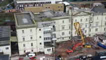 Royal Sussex County Hospital part demolition continues
