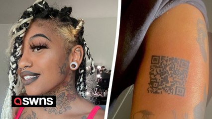 "I got a QR tattoo on my arm - it plays Rick Ashley’s Never Gonna Give You Up on repeat"