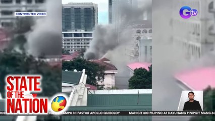 Ilang pasyente sa Philippine General Hospital, inilikas dahil sa sunog | SONA