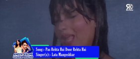 Pas Rehta Hai / Zeenat Aman, Lata Mangeshkar /1985 Ameer Aadmi Gharib Aadmi 1985