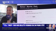 Billets SNCF pour cet été: 800.000 places ont été vendues en 6h