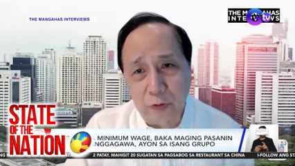 Walang record ng closure dahil sa minimum wage hike; bahagya ang inflation, ayon sa isang ekonomista | SONA