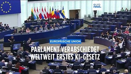 Europäisches Parlament billigt weltweit erstes KI-Gesetz mit überwältigender Mehrheit