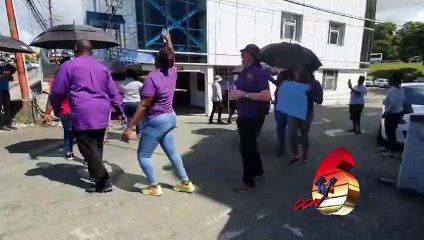TTPOST TOBAGO WORKERS PROTEST