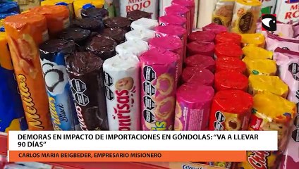 Demoras en impacto de importaciones en góndolas: “Va a llevar 90 días”