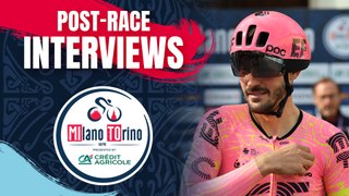 Milano-Torino 2024 | Post-race interviews