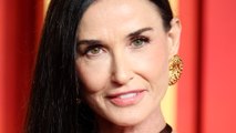 Demi Moore Turned Heads In Her Oscars Party Gown