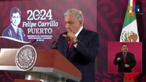 AMLO sobre fuga de policía acusado de asesinar a normalista: 'no hubo cuidado o complicidad'
