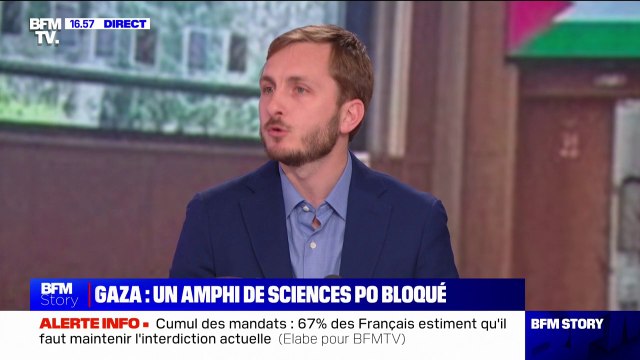 Mobilisation pro-palestinienne à Sciences-Po: S'il y a eu des insultes antisémites, il faut qu'elles soient jugées et condamnées , affirme François Piquemal (LFI)