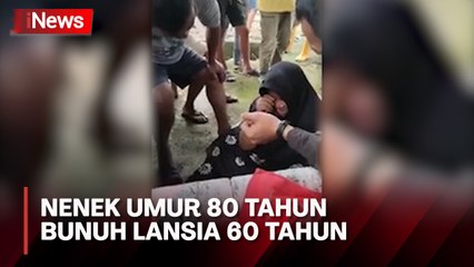 Nenek Umur 80 Tahun Bunuh Lansia 60 Tahun, Ini Pemicunya