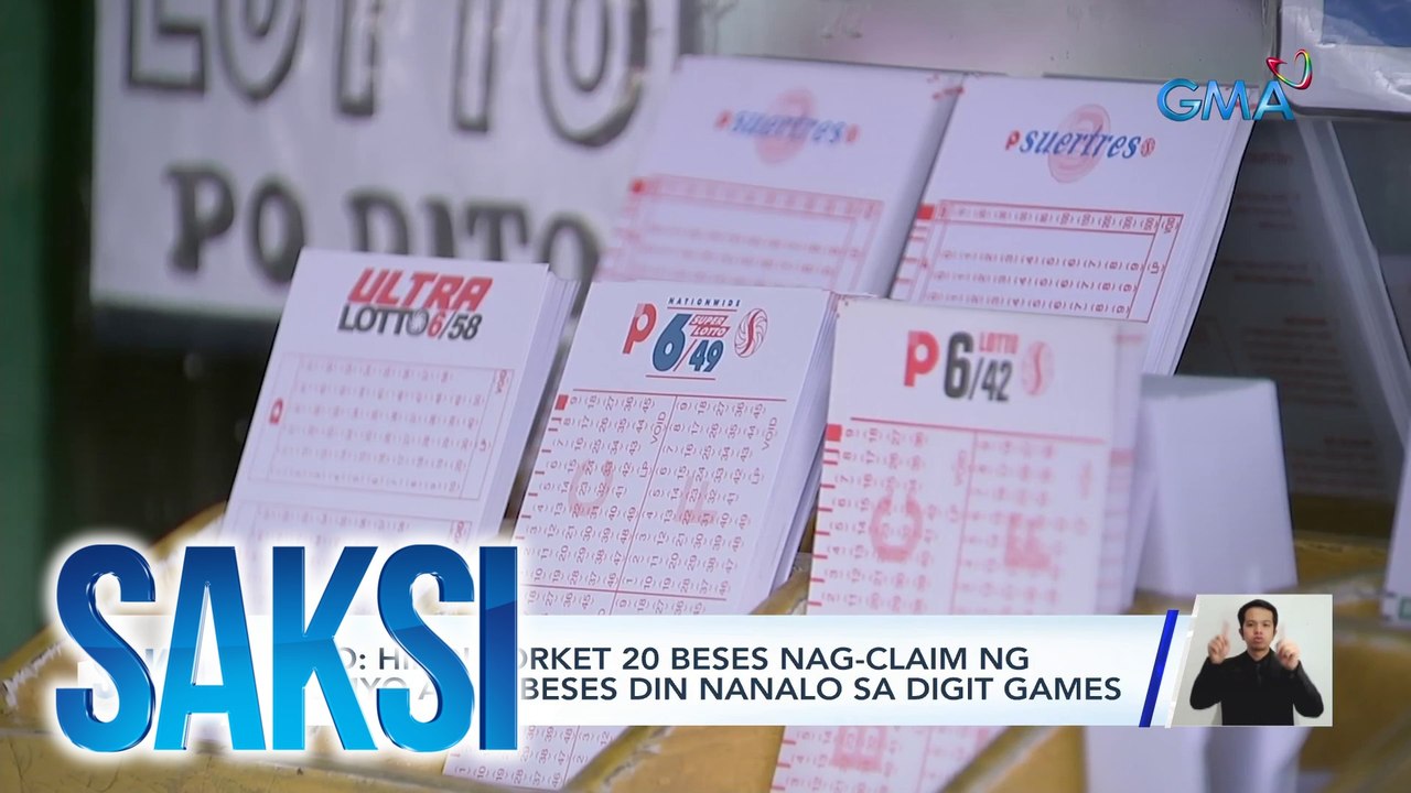 PCSO: Hindi porket 20 beses nag-claim ng premyo ay 20 beses din nanalo sa digit games | Saksi