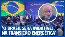 “O Brasil será um país imbatível no discurso de transição energética”, diz Lula durante discurso em evento no Triângulo Mineiro