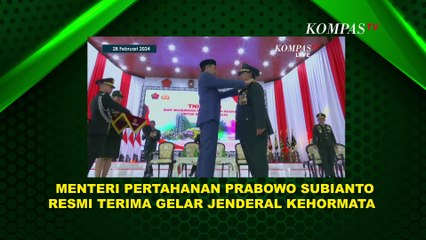 Selain Prabowo, Ini 7 Tokoh Penerima Gelar Jenderal Kehormatan - INFOGRAFIS