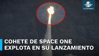 Explota cohete japonés durante su lanzamiento