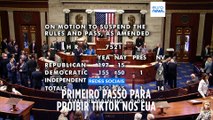 Câmara dos Representantes aprova proibição do TikTok se não for vendido