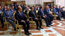 مؤتمر صحفي مشترك بين الرئيس السيسي و رئيس وزراء هولندا بقصر الاتحادية