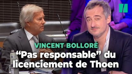 Vincent Bolloré assure qu’il n’a « rien à voir » avec le licenciement de Sébastien Thoen