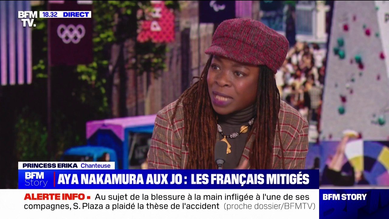 Aya Nakamura aux JO: "Ce que je voudrais, c'est qu'Aya aille aux Jeux et qu'elle chante Djadja", affirme la chanteuse Princesse Erika