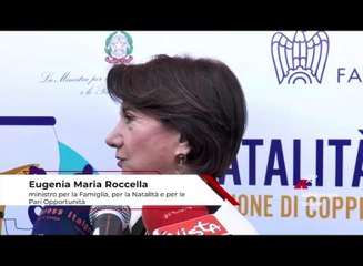 Natalità, Roccella: "Farmindustria ottimo esempio di collaborazione su tema natalità"