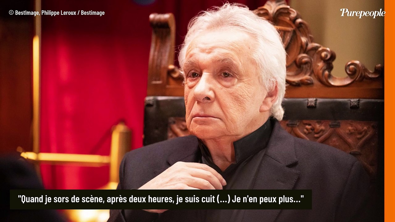 "Je n'en peux plus !" : Michel Sardou à 2 concerts de la retraite, il est épuisé par sa tournée