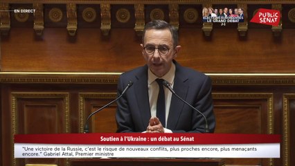 « Il faut donner dès aujourd’hui à Ukraine les moyens de se défendre », insiste Bruno Retailleau