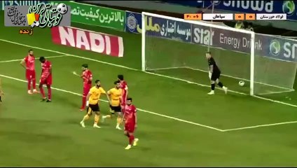 خلاصه بازی فولاد و سپاهان