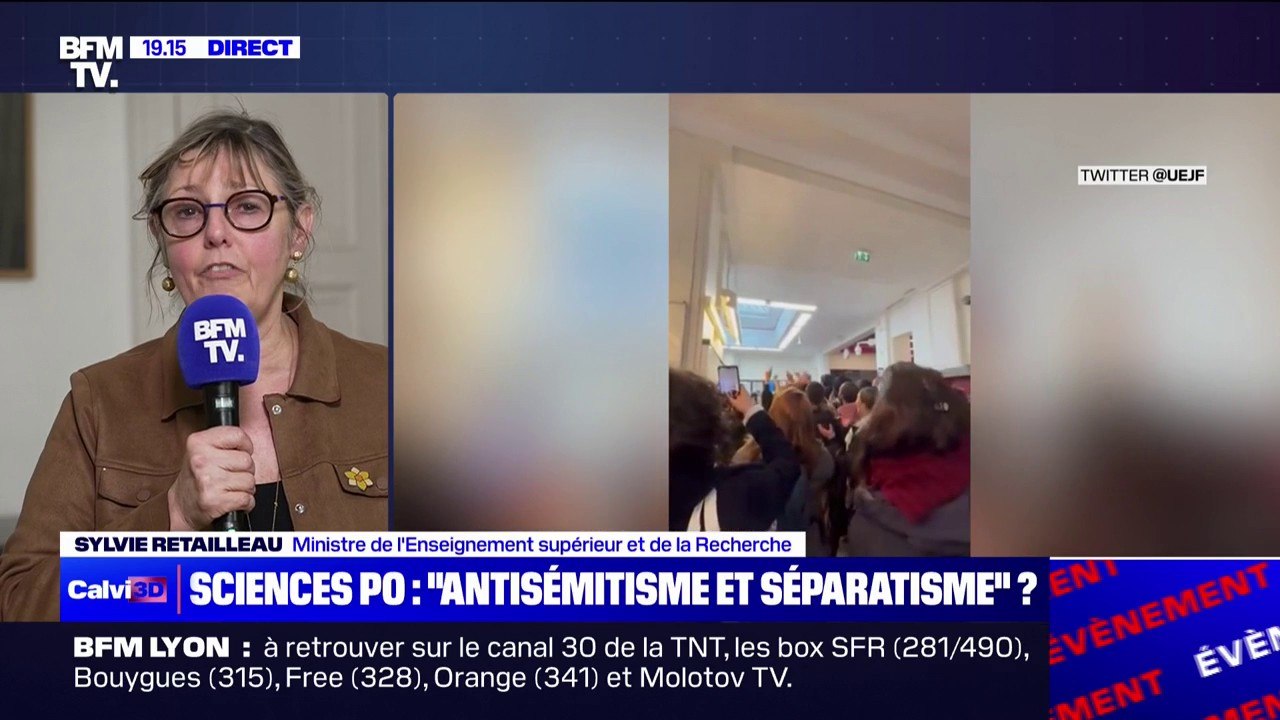 Mobilisation propalestinienne à Sciences-Po: "Ce qu'il s'est passé est clairement anormal et une ligne rouge a été franchie", assure la  ministre de l'Enseignement supérieur