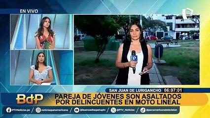 SJL: Mujer tira lejos su celular para que no se lo roben y mira lo que hizo el ladrón