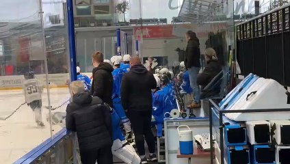 Oświęcim  - mecz Unia - legia w hokejowych Mistrzostwach juniorów