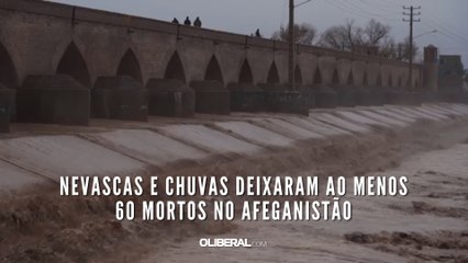Nevascas e chuvas deixaram ao menos 60 mortos no Afeganistão