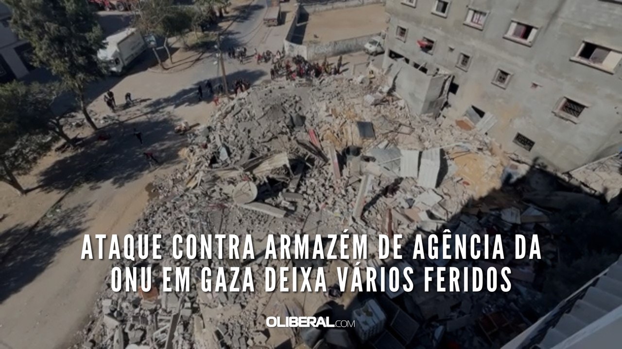Ataque contra armazém de agência da ONU em Gaza deixa vários feridos