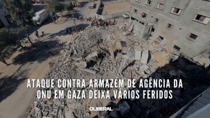 Ataque contra armazém de agência da ONU em Gaza deixa vários feridos