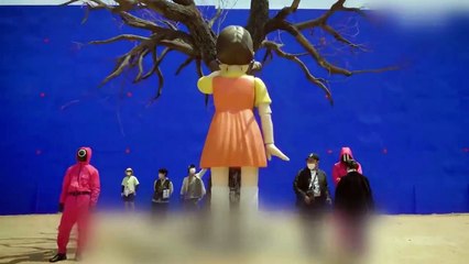 Squid Game ALL VFX REMOVED! [Spoilers Ahead]720p