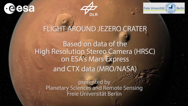 Visit Jezero Crater On Mars In Flyover Created Using Orbiter Data
