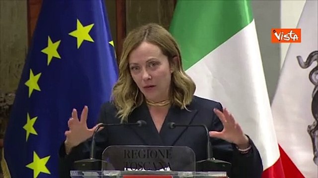 Meloni: Con Fondi Sviluppo e coesione a Regione Toscana oltre 683 milioni per 176 progetti