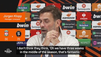 Liverpool run-in 'not even close' to finishing - Klopp