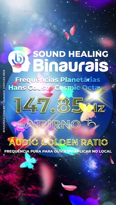 147.85 Hz  Som de SATURNO - Esclarece Prioridades, Foca no Importante, Cria Estruturas