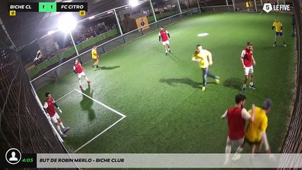 But de Robin Merlo - BICHE CLUB