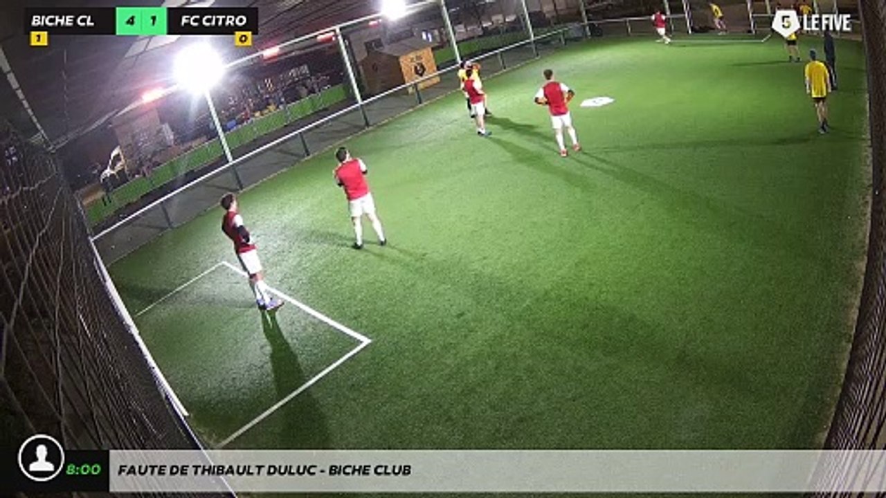 Faute de Thibault DULUC - BICHE CLUB