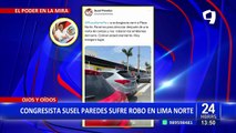 Susel Paredes denuncia el robo de los emblemas de su vehículo en conocido centro comercial