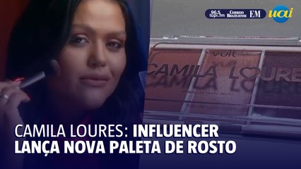 Paleta de rosto de Camila Loures promete atender todos os tons de pele