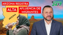 Arizona registra alta afluencia de migrantes