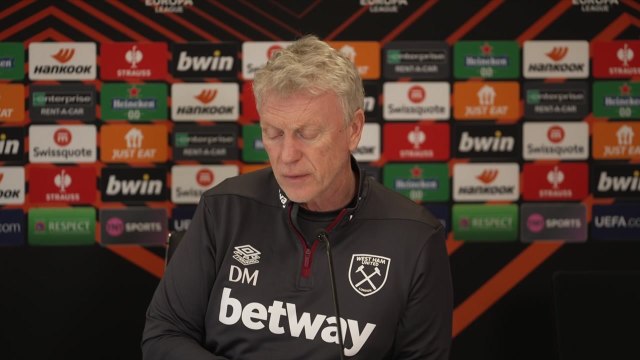 West Ham's David Moyes previews UEFA Europa League last 16 2nd leg vs Freiburg